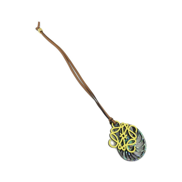 Charm Leather Gold Purple Yellow Handbag Charm