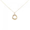 Trinity Pendant Necklace 18K Tricolor Gold