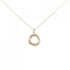 Trinity Pendant Necklace 18K Tricolor Gold