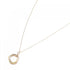 Trinity Pendant Necklace 18K Tricolor Gold