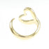 Open Heart Ring 18K Yellow Gold