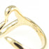 Open Heart Ring 18K Yellow Gold