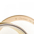 Vendome Louis Cartier Band Ring 18K Tricolor Gold