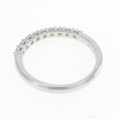 Band Ring Platinum and Diamond