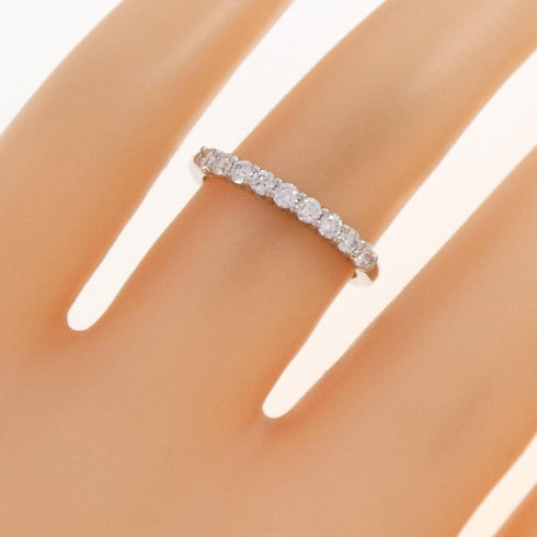 Band Ring Platinum and Diamond