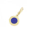 Charm 18K Yellow Gold With Lapis Lazuli