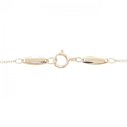 Open Heart Pendant Necklace 18K Rose Gold 7.1mm