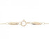 Open Heart Pendant Necklace 18K Rose Gold 7.1mm