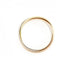 Vendome Louis Cartier Band Ring 18K Tricolor Gold