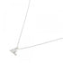Vault One Pendant Necklace 18K White Gold with Diamond Mini