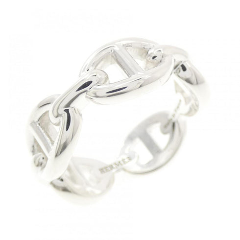 Chaine D'Ancre Enchainée Ring Sterling Silver