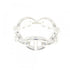 Chaine D'Ancre Enchainée Ring Sterling Silver
