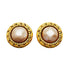 Clip-On Earrings Pearl Clip-On Gold-Tone Metal