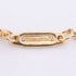 T Smile Mini Pendant Necklace 18K Rose Gold with Diamonds