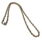 Pendant Necklace Sterling Silver and 14K Yellow Gold
