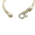 Vintage Double Rope Center Knot Bracelet Sterling Silver