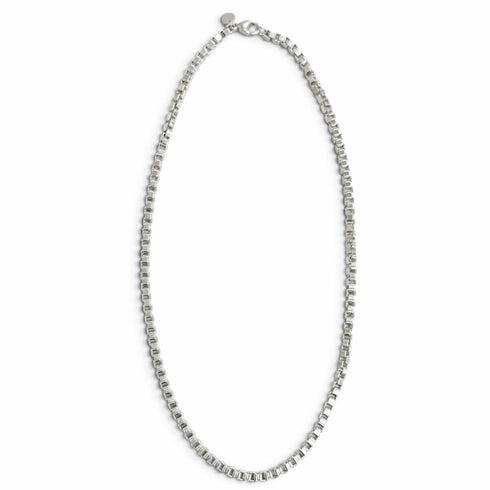 Venetian Pendant Necklace Sterling Silver