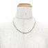 Venetian Pendant Necklace Sterling Silver