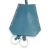 Vintage Pendant Necklace Swift Leather Blue Jean