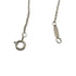 Vintage Pendant Necklace Sterling Silver and 18K Yellow Gold