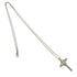 Vintage Pendant Necklace Sterling Silver and 18K Yellow Gold