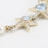 CC Logo Pendant Necklace Gold-Tone Metal