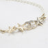 CC Logo Pendant Necklace Gold-Tone Metal