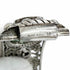 Interlocking G Flower Cat Head Bracelet Sterling Silver with Color Stone