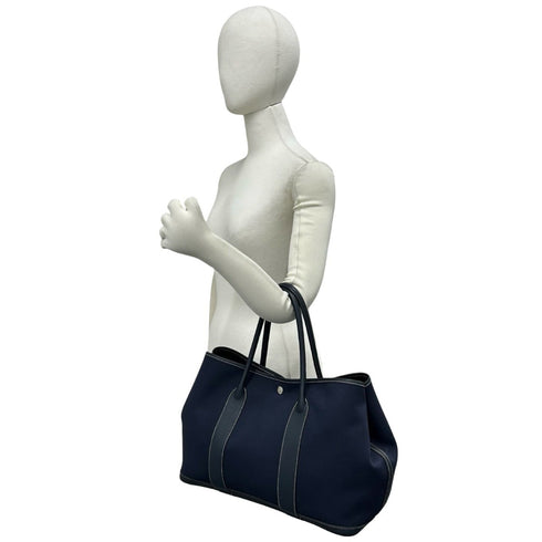 Garden Party Tote Toile and Leather 36