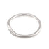 Band Ring Platinum with Diamonds