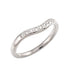 Band Ring Platinum with Diamonds