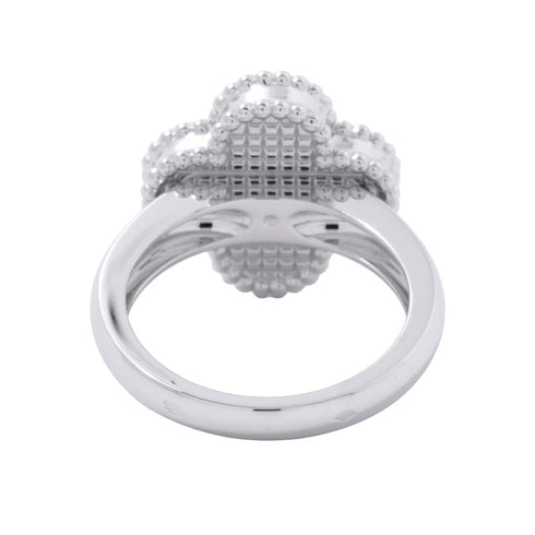 Alhambra Ring 18K White Gold