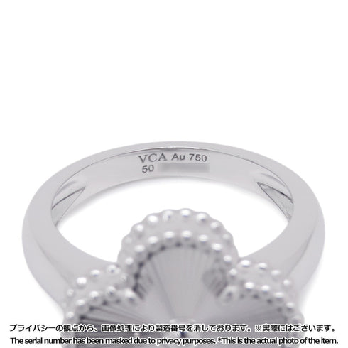 Alhambra Ring 18K White Gold
