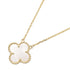Vintage Alhambra Pendant Necklace 18K Yellow Gold