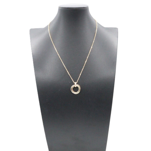 Trinity Pendant Necklace 18K Tricolor Gold