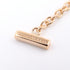 T Smile Pendant Necklace 18K Rose Gold