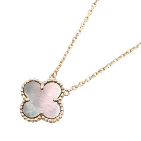 Vintage Alhambra Pendant Necklace 18K Rose Gold