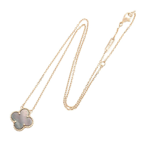 Vintage Alhambra Pendant Necklace 18K Rose Gold