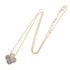 Vintage Alhambra Pendant Necklace 18K Rose Gold