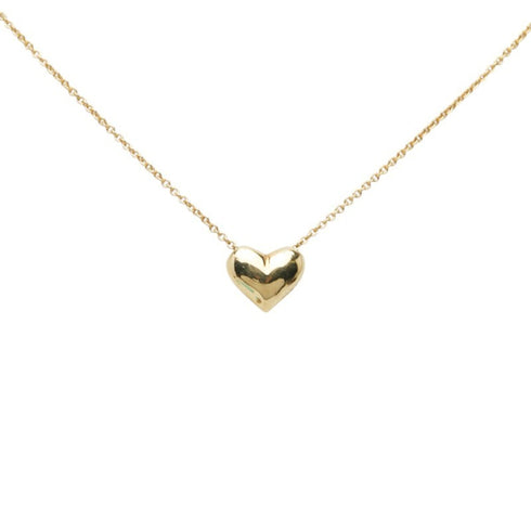 Pendant Necklace Platinum and 18K Yellow Gold with Diamond