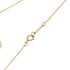 Pendant Necklace Platinum and 18K Yellow Gold with Diamond