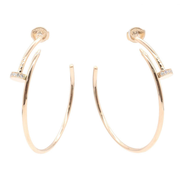 Juste un Clou Earrings 18K Rose Gold with Diamond 18K Rose Gold