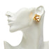 CC Logo Clip-On Earrings Metal Gold-Tone Metal