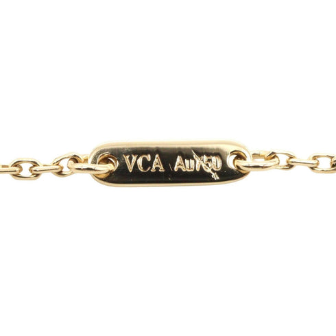 Sweet Alhambra Bracelet 18K Yellow Gold and Mother of Pearl