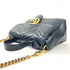 GG Marmont Top Handle Flap Bag Matelasse Leather Small