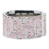 Ring Metal Pink And Silver