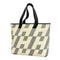Cabas H en Biais Tote Canvas with Leather 40