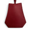 Pendant Necklace Leather Bordeaux Silver Hardware