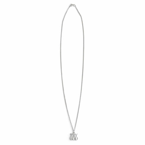 Vintage Pendant Necklace Sterling Silver