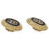 CC Logo Clip-On Earrings Metal Gold-Tone Metal